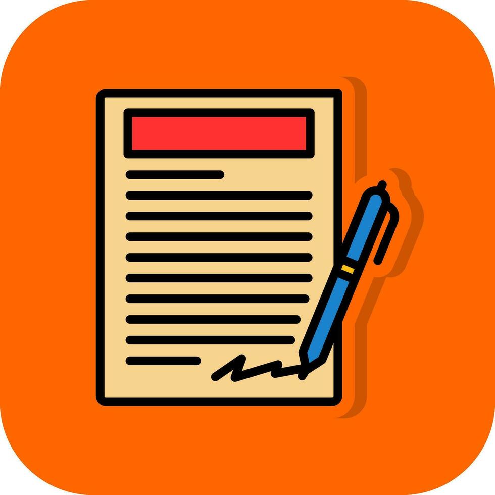 Agreement Vector Icon Design