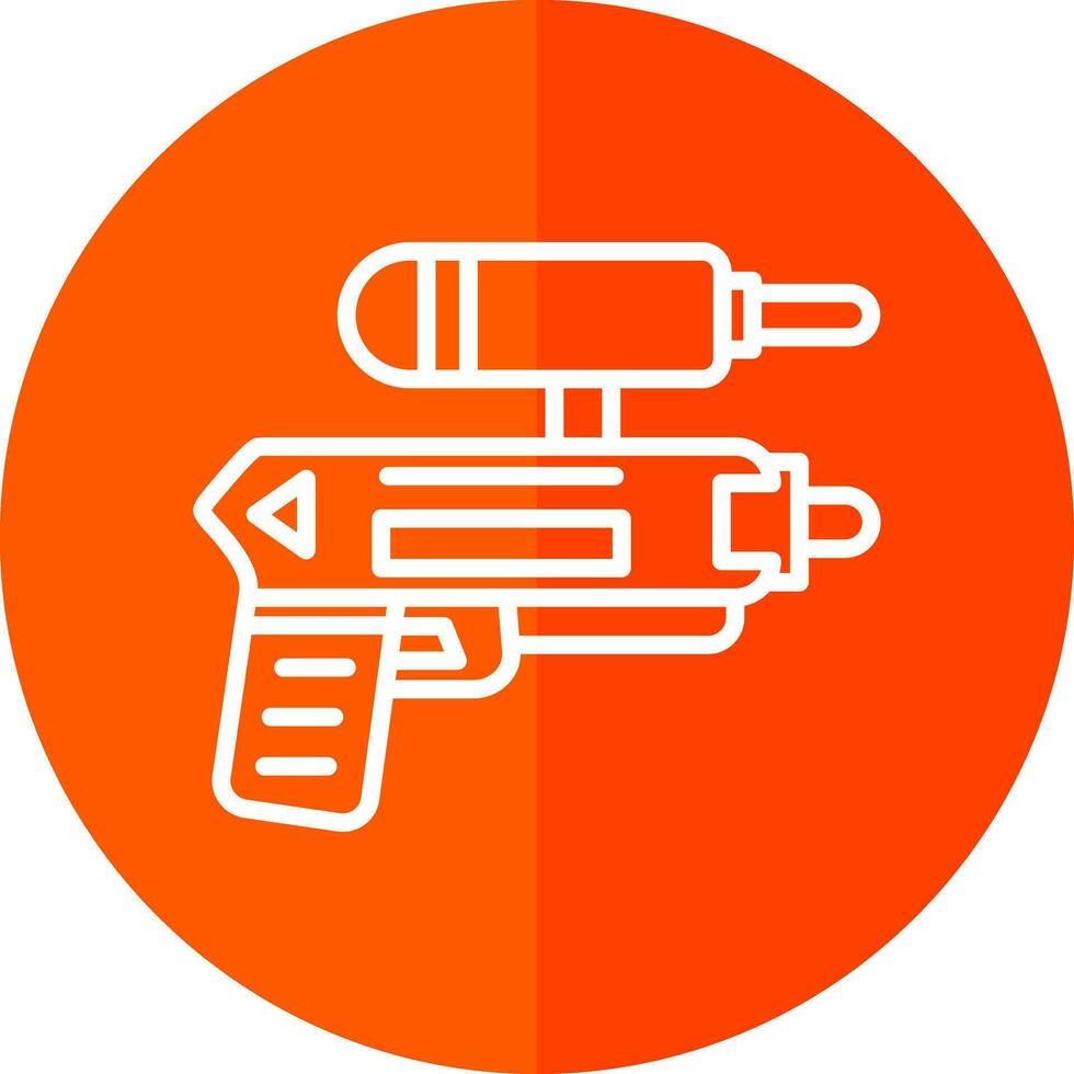 diseño de icono de vector de pistola de agua