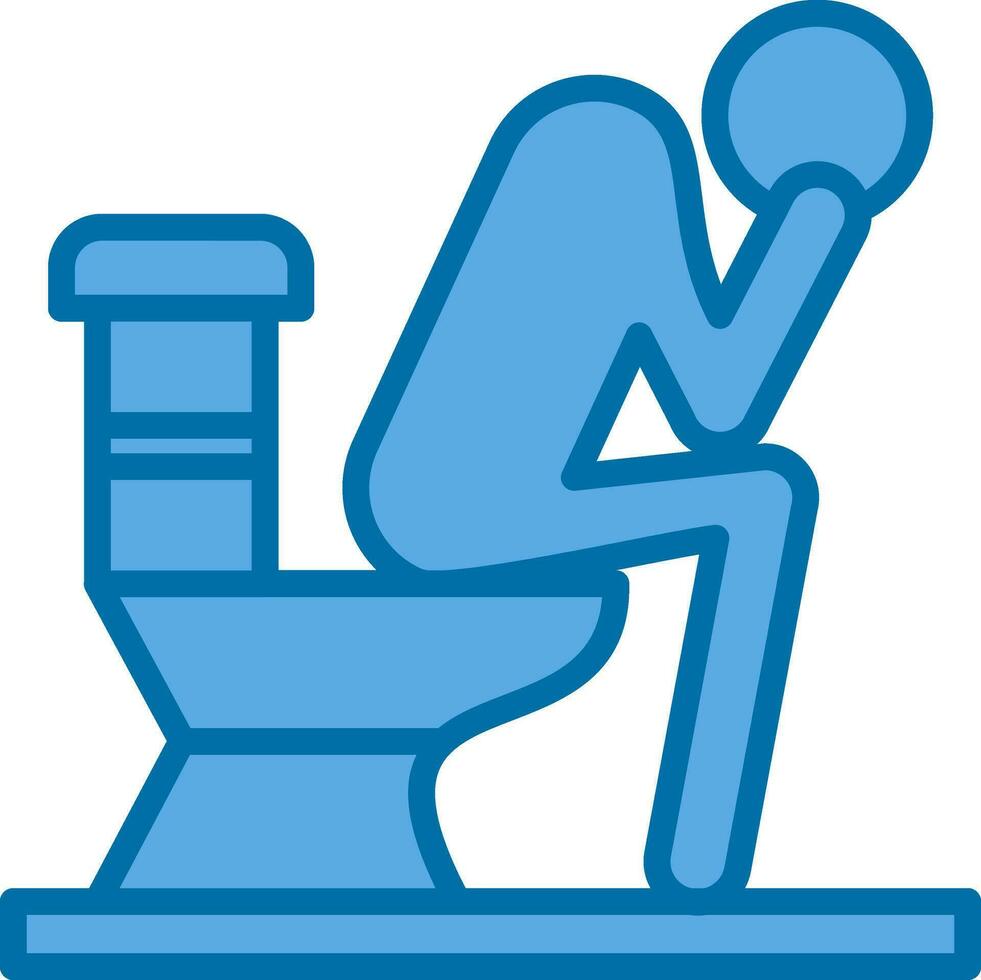 Diarrhea Vector Icon Design