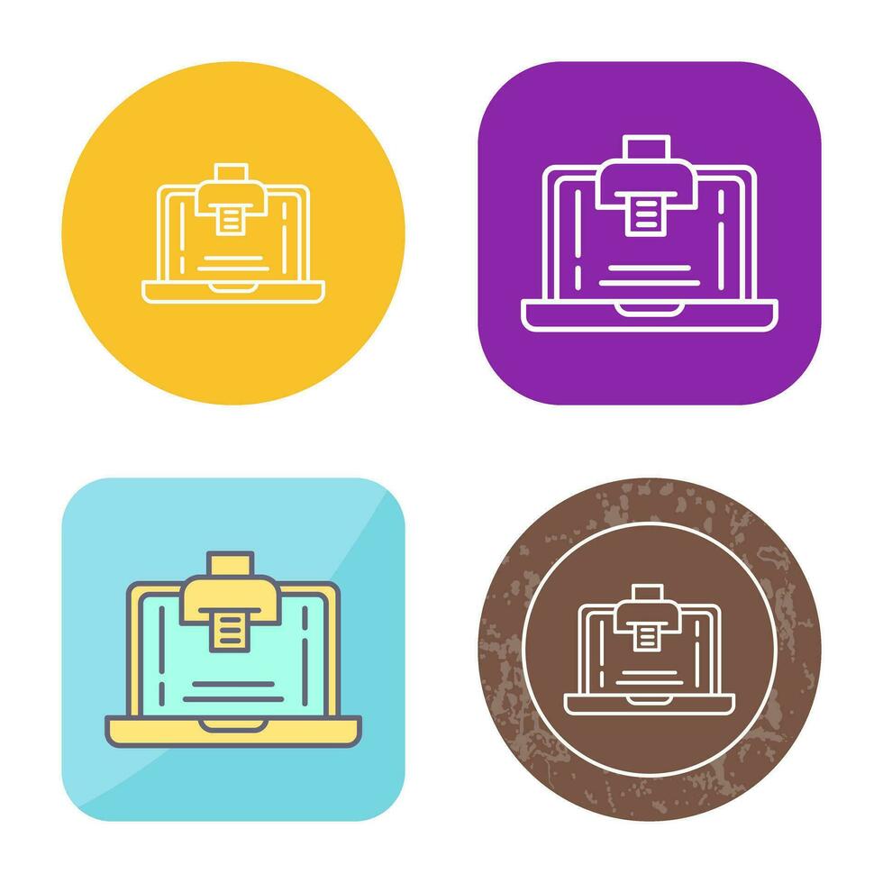 Print Vector Icon