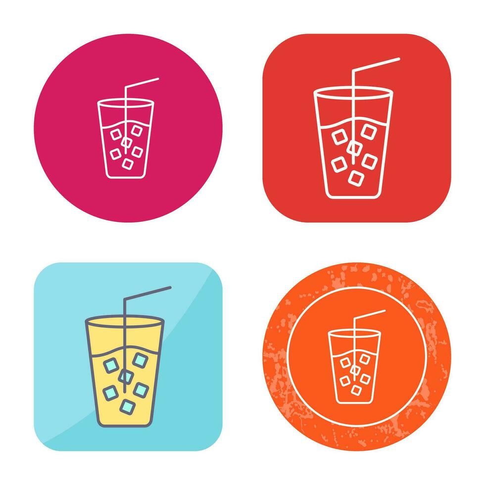 Cold Drink Vector Icon