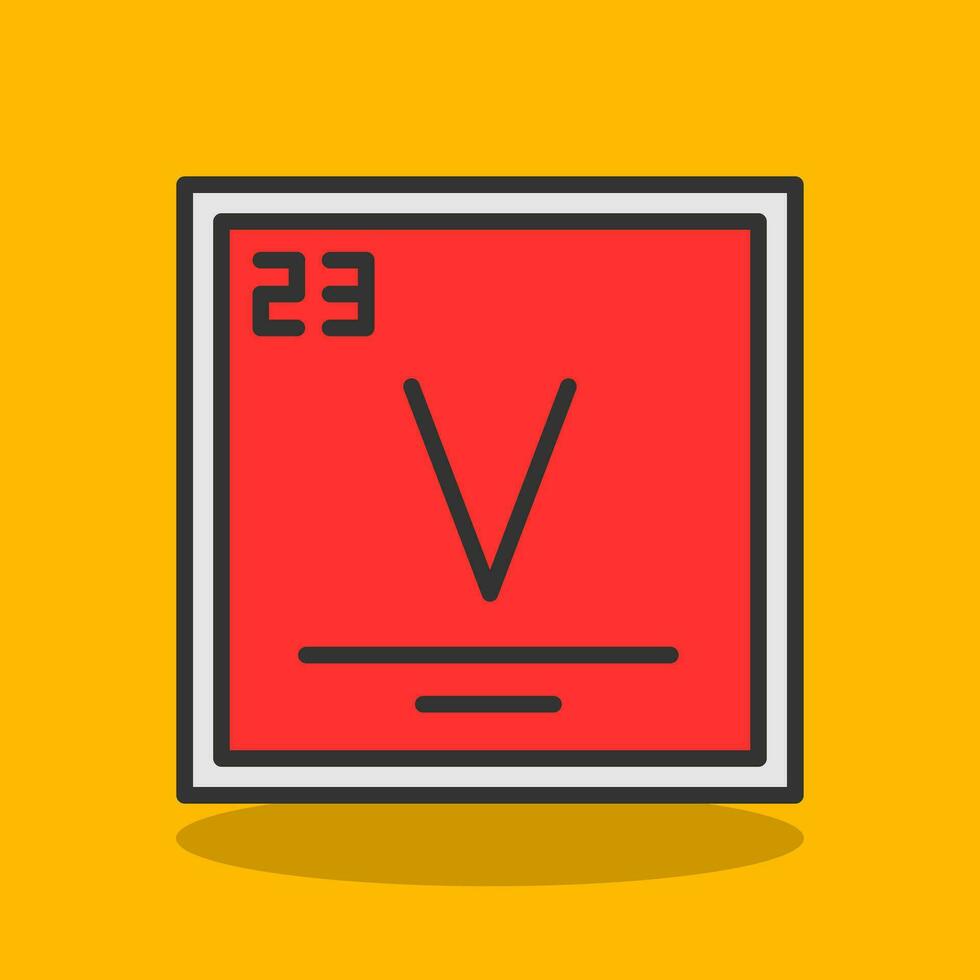 Vanadium Vector Icon Design