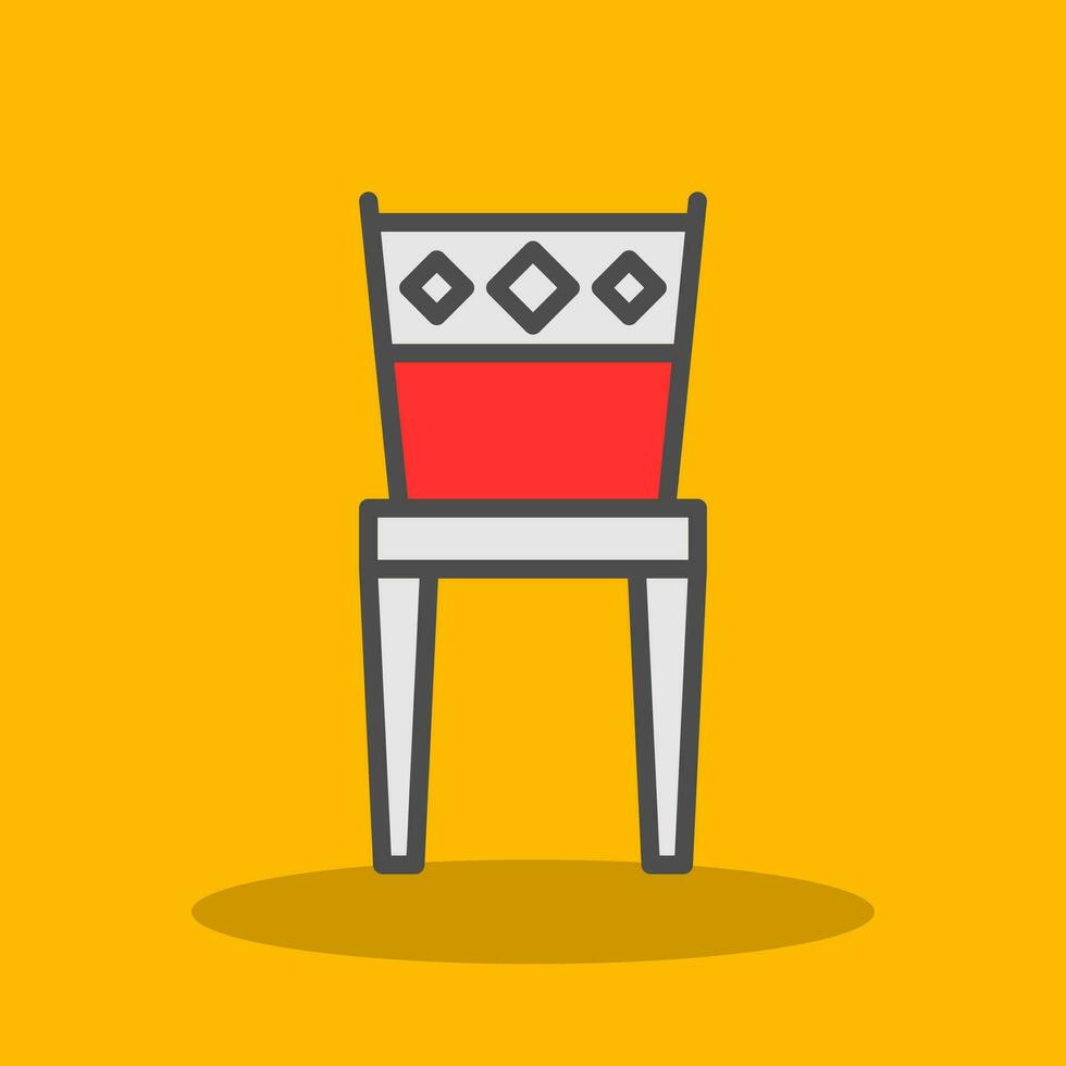 Chair Vector Icon Design