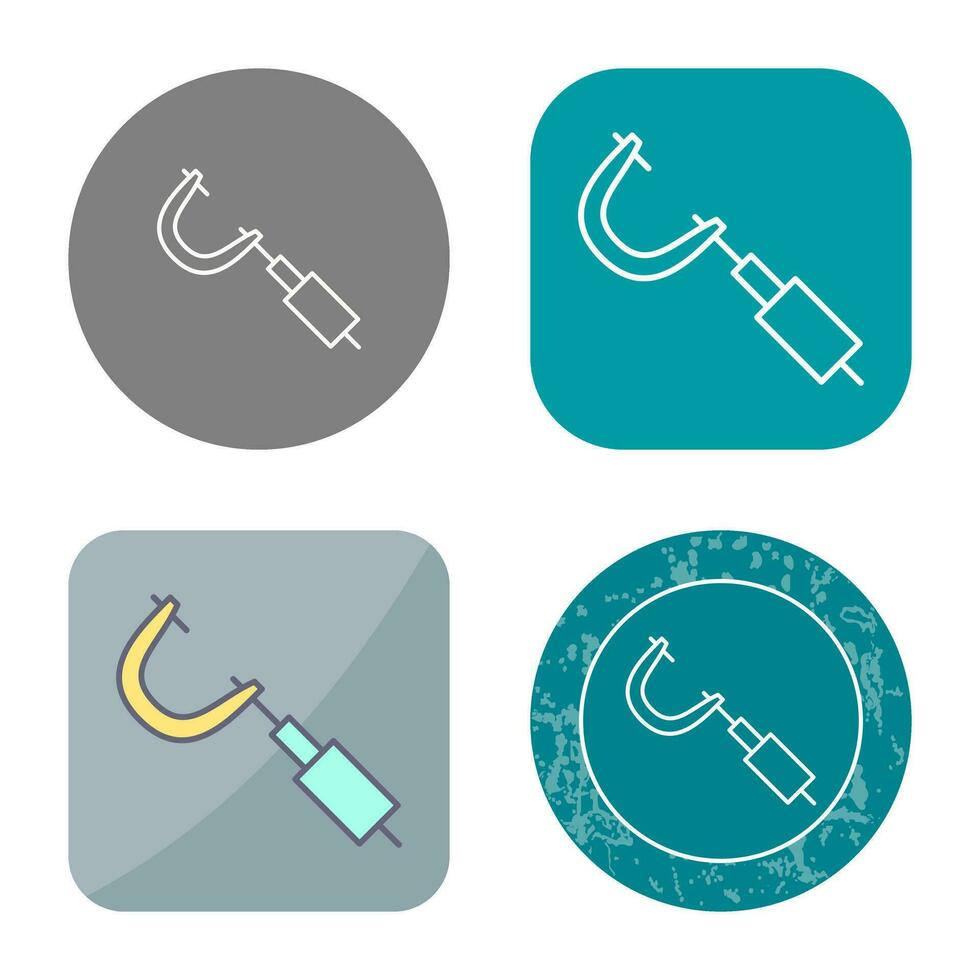 Micrometer Vector Icon