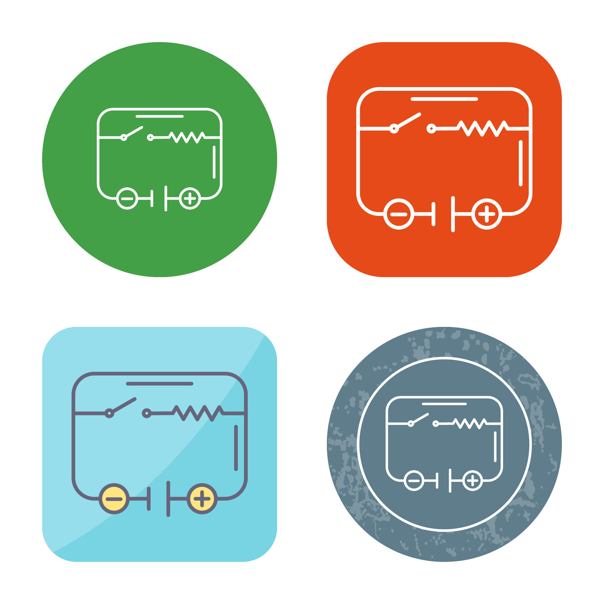 Electrical Circuit Vector Icon 25105652 Vector Art at Vecteezy