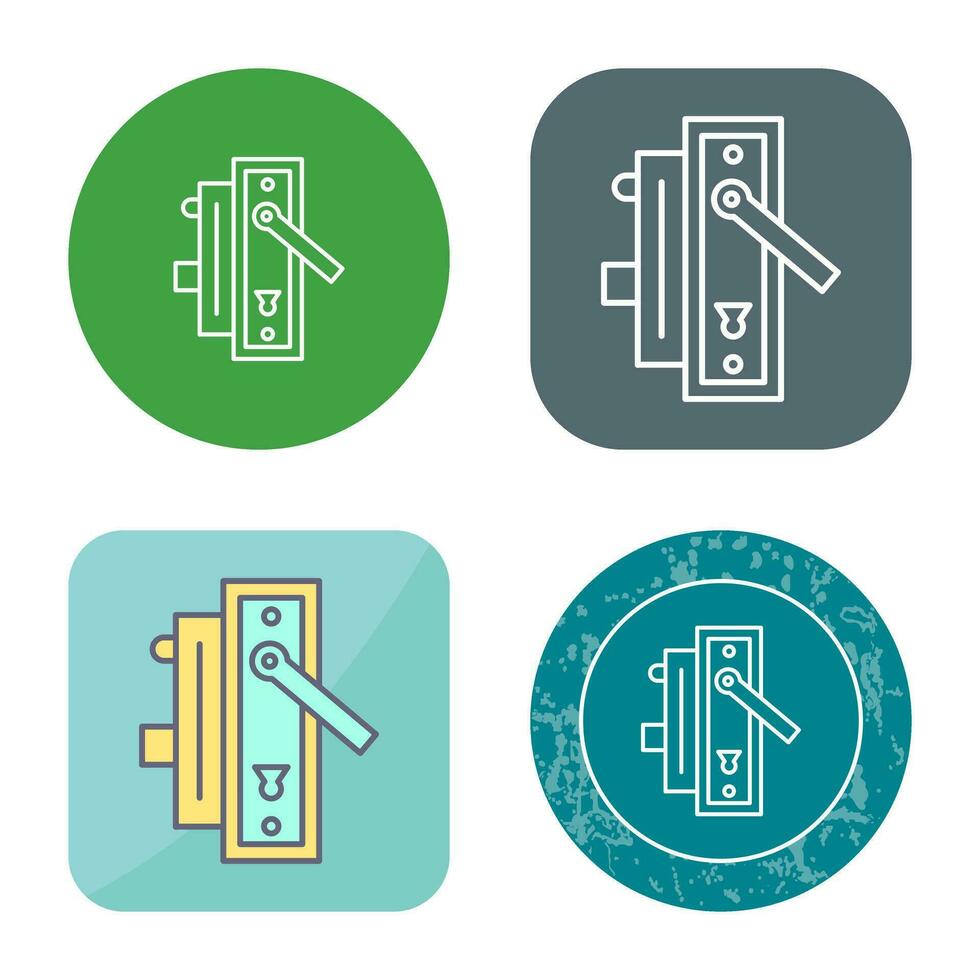 Door Handle Vector Icon