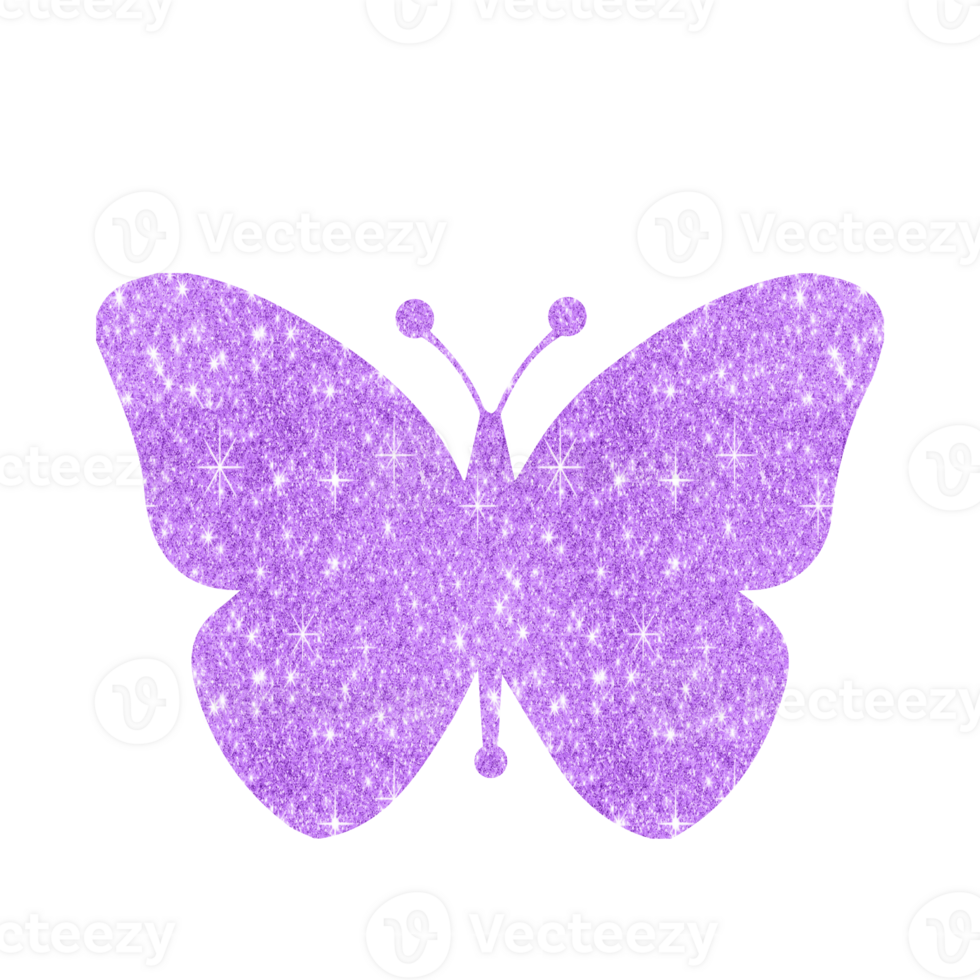 Butterfly Glitter Effect PNG 25105973 PNG