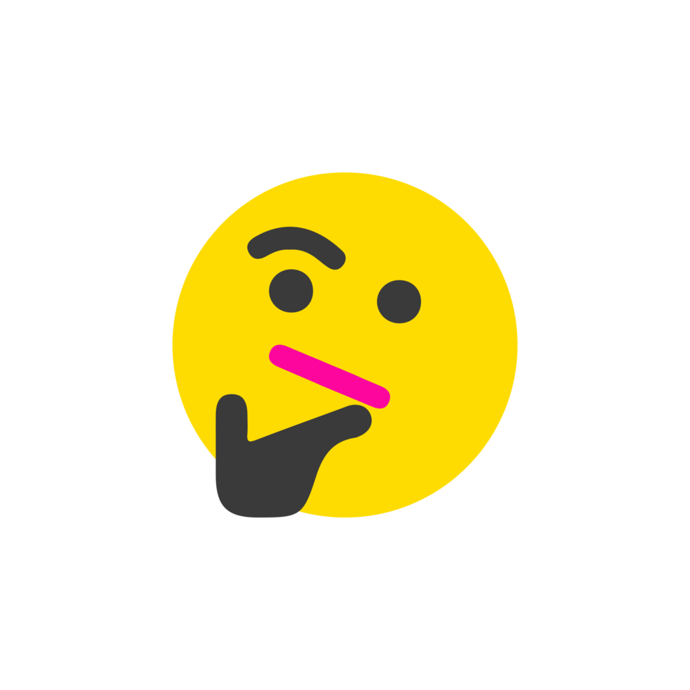 Thinking Face Icon png