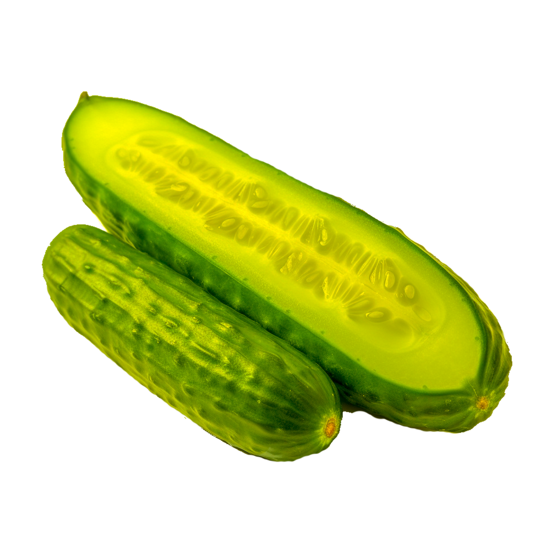 Green cucumber vegetable cucumis plant, Cucumber Gourd And Melon Family