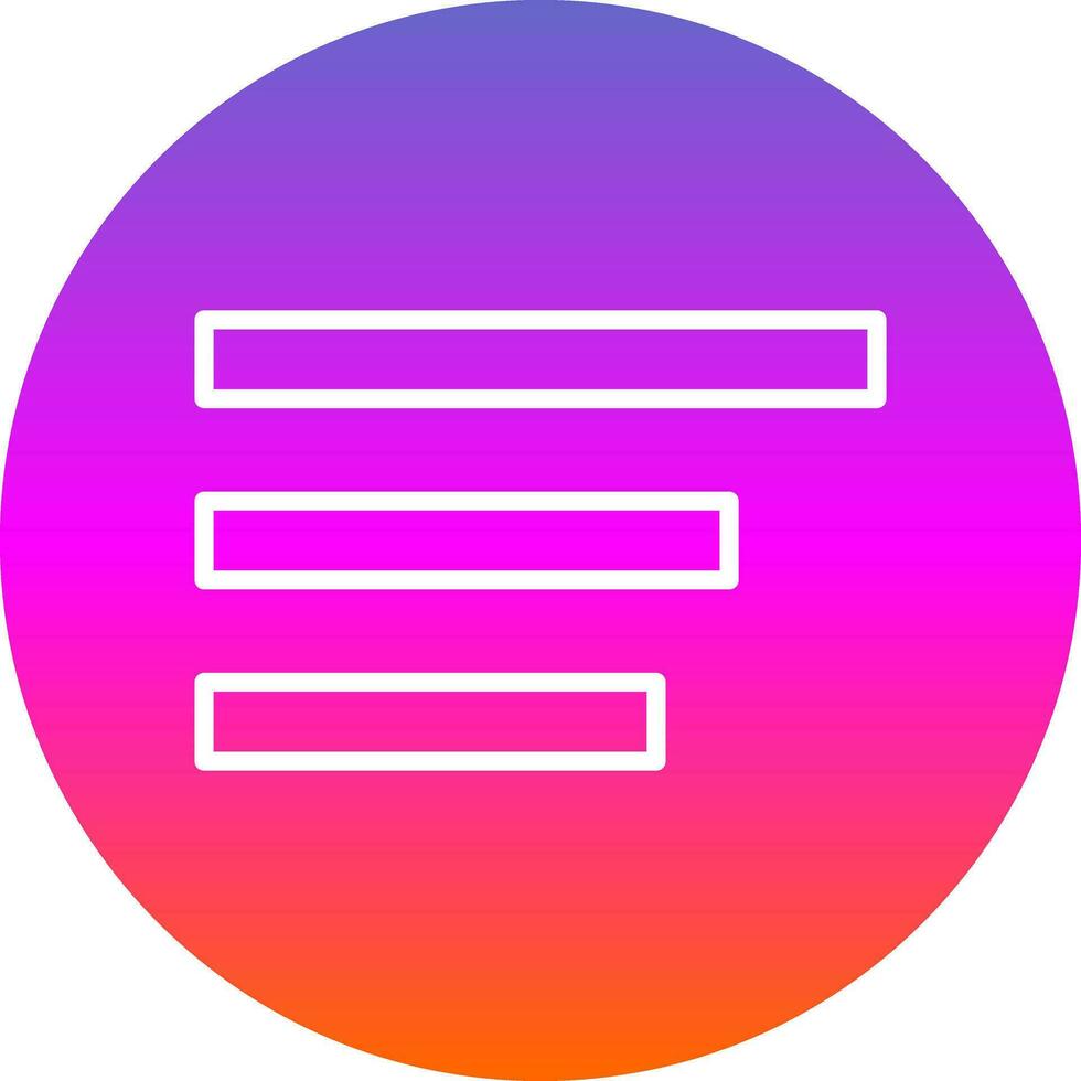 Menu Vector Icon Design