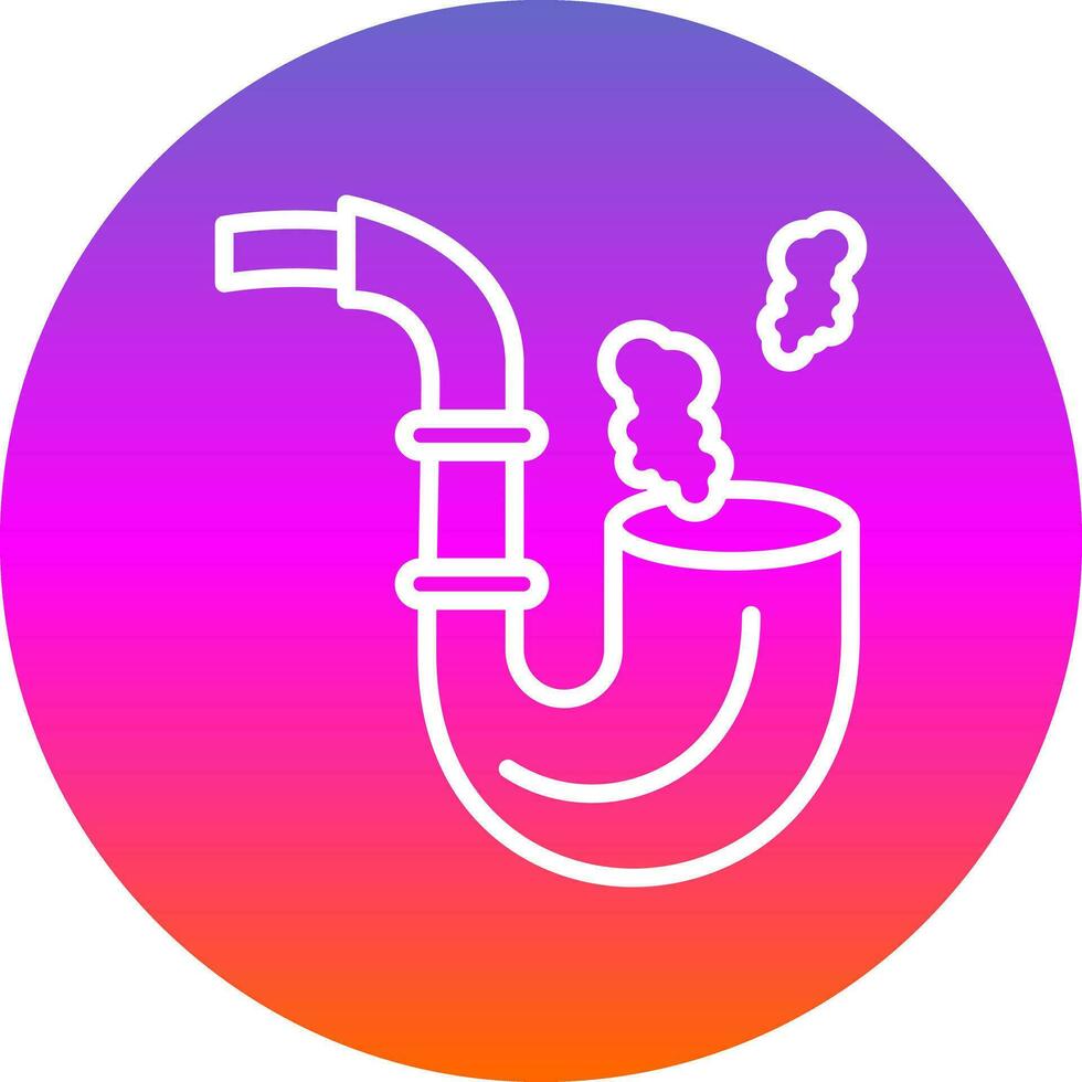 Electronic pipe Vector Icon Design