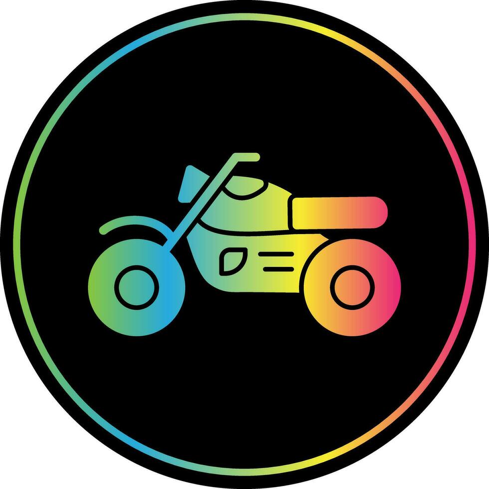 Motorbike Vector Icon Design