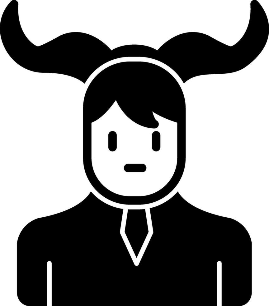 Satyr Vector Icon Design