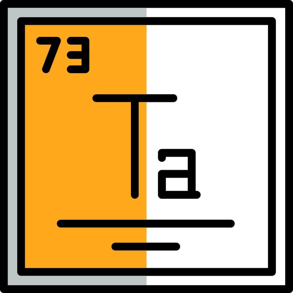 Tantalum Vector Icon Design