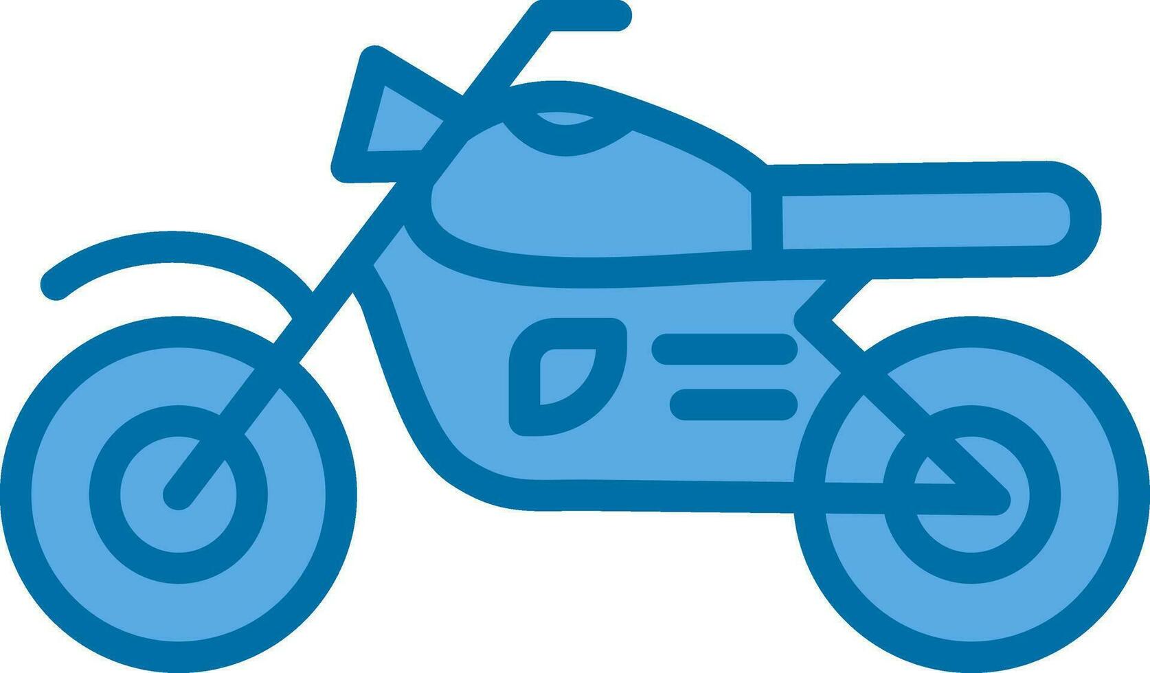 Motorbike Vector Icon Design