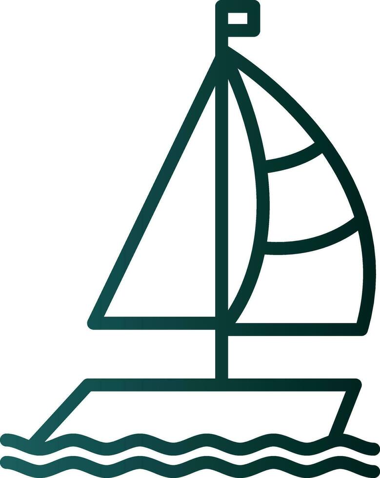 Boat Vector Icon Design