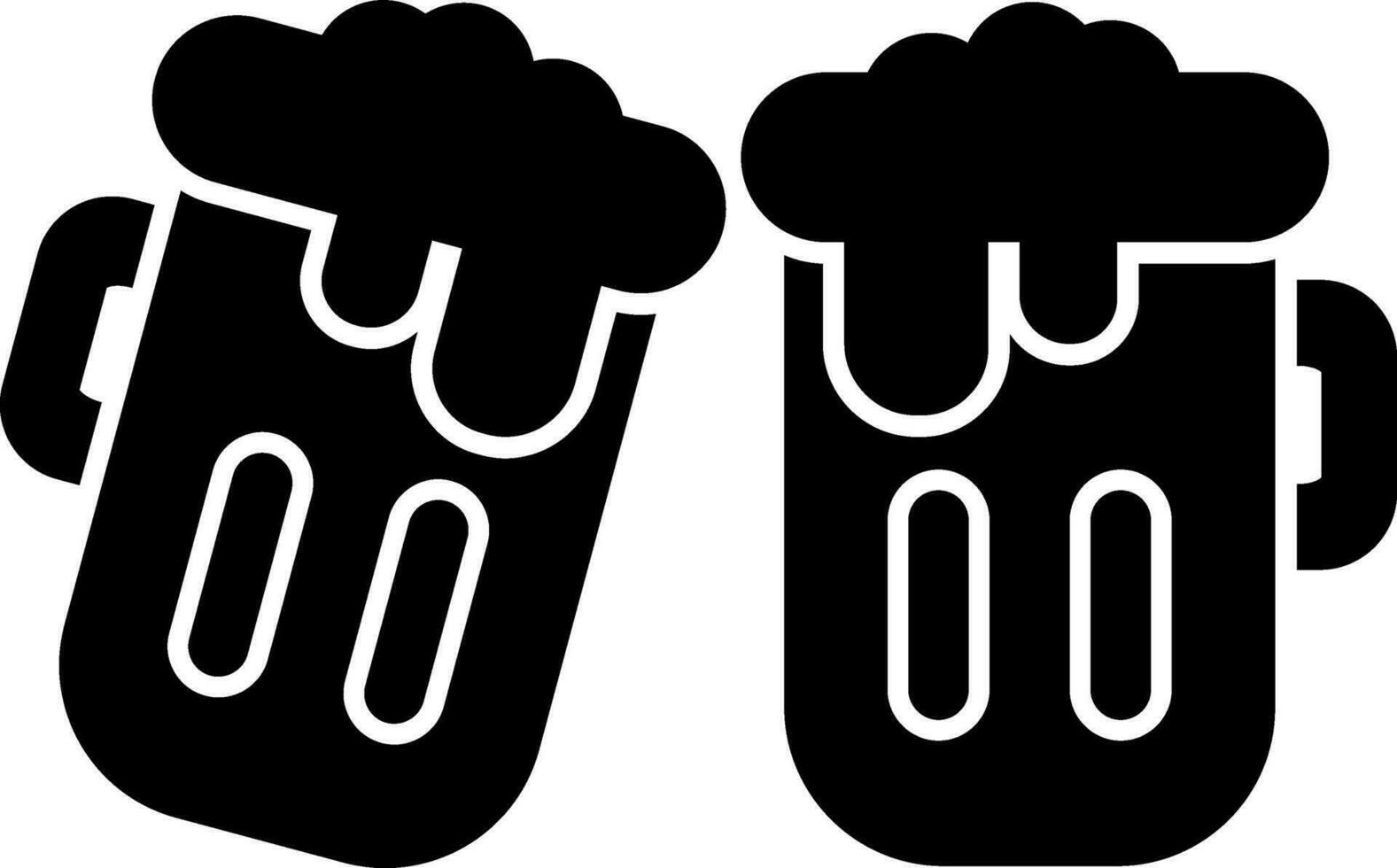 Beer mug Vector Icon Design