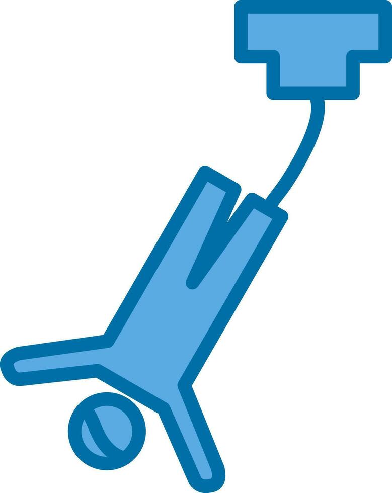 Bungee jumping Vector Icon Design