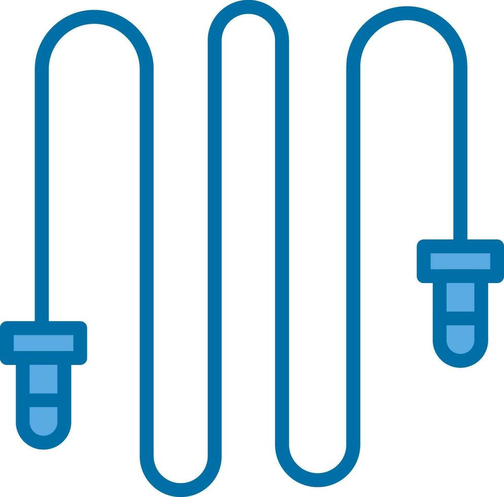 Jumping rope Vector Icon Design