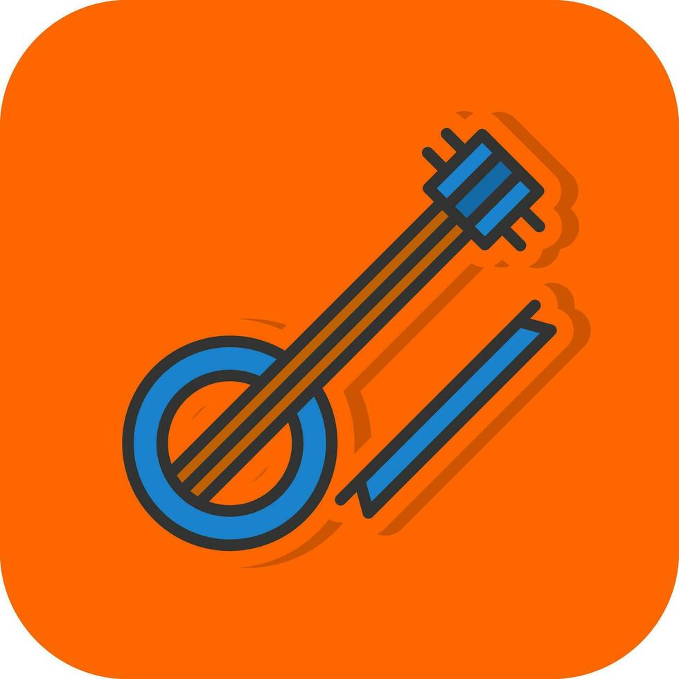 Violin Vector Icon Design