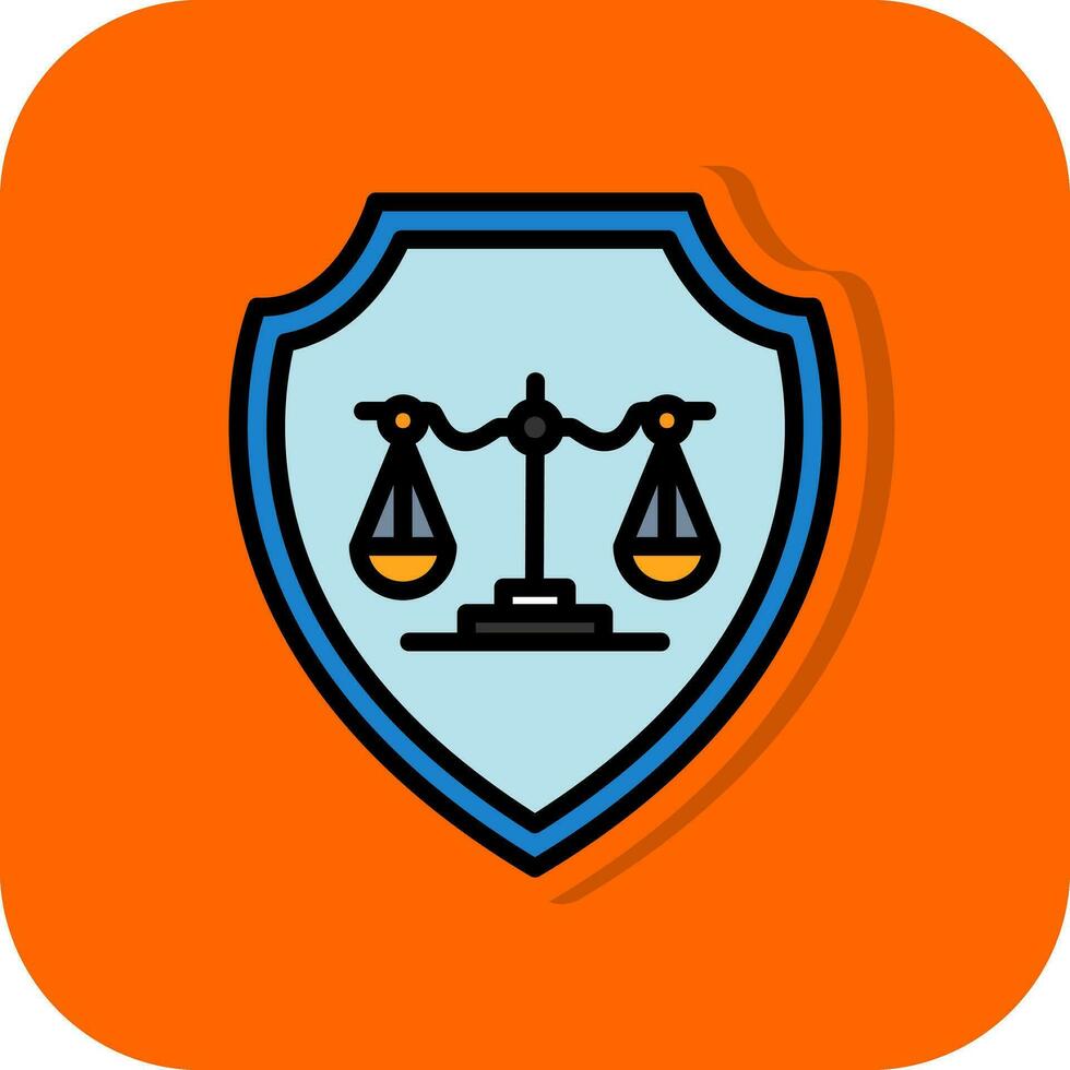 Law firm Vector Icon Design