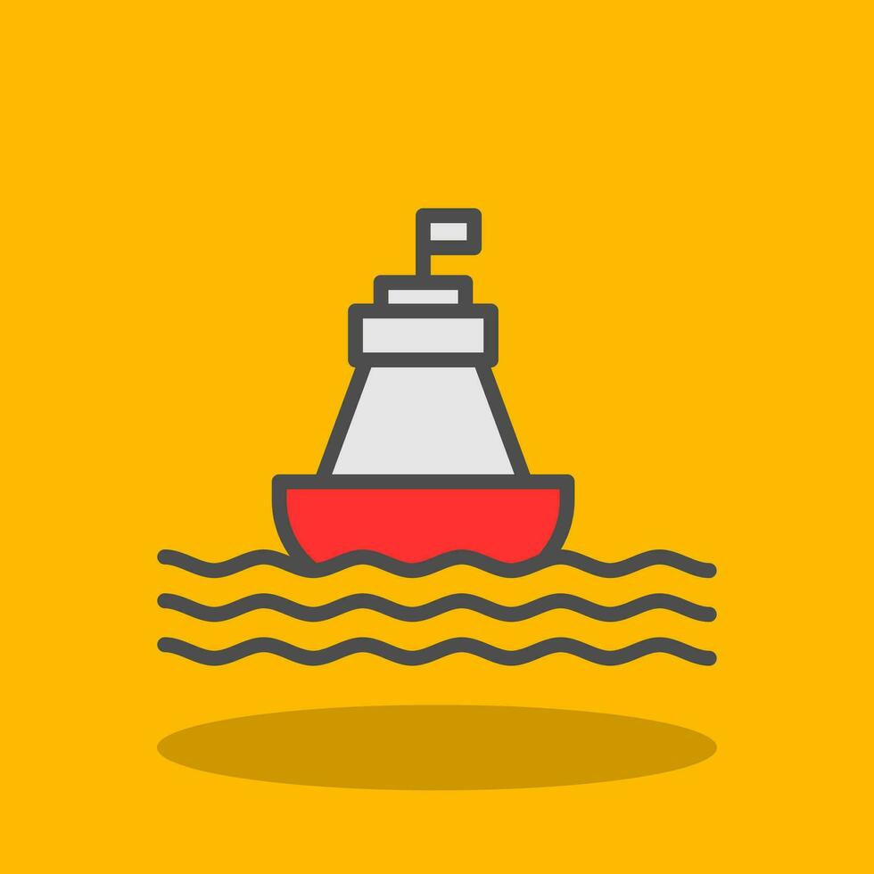 Buoy Vector Icon Design