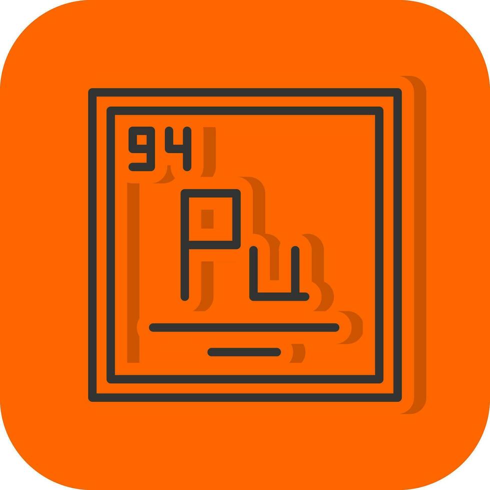 Plutonium Vector Icon Design