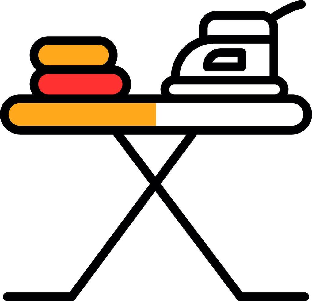 Iron board Vector Icon Design