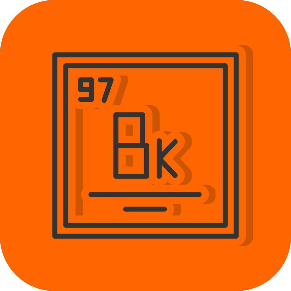 Berkelium Vector Icon Design