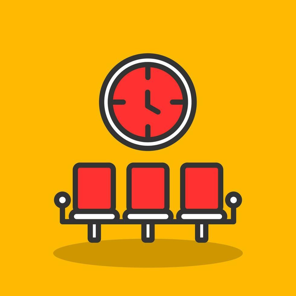 Waiting room Vector Icon Design
