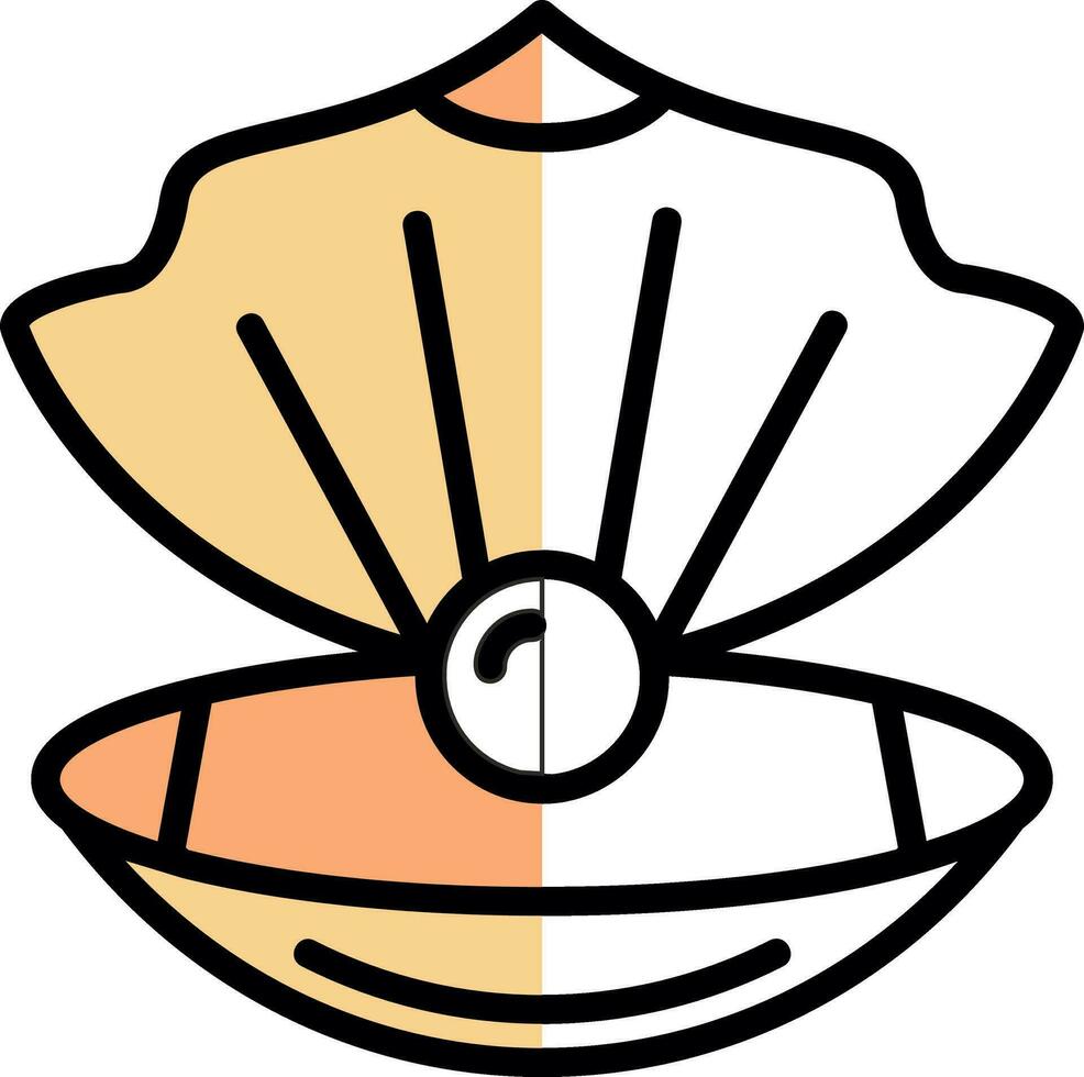 Oyster Vector Icon Design