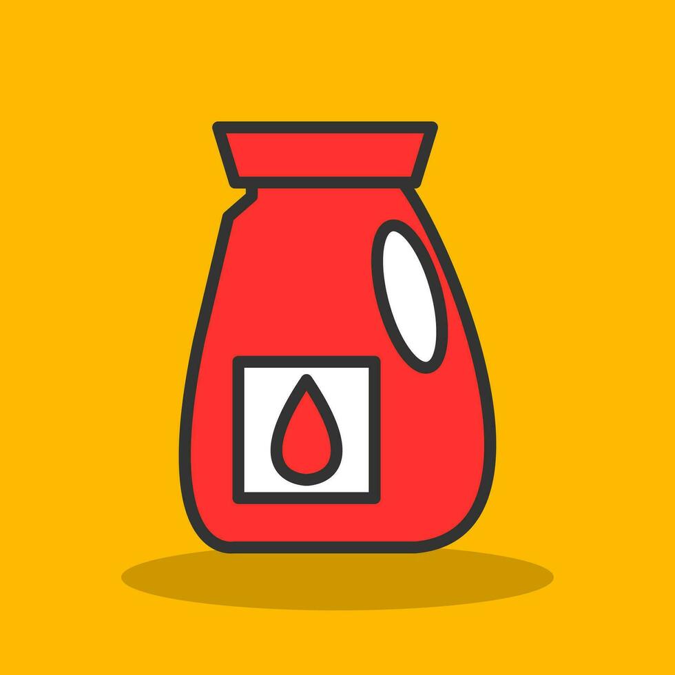 Laundry detergent Vector Icon Design