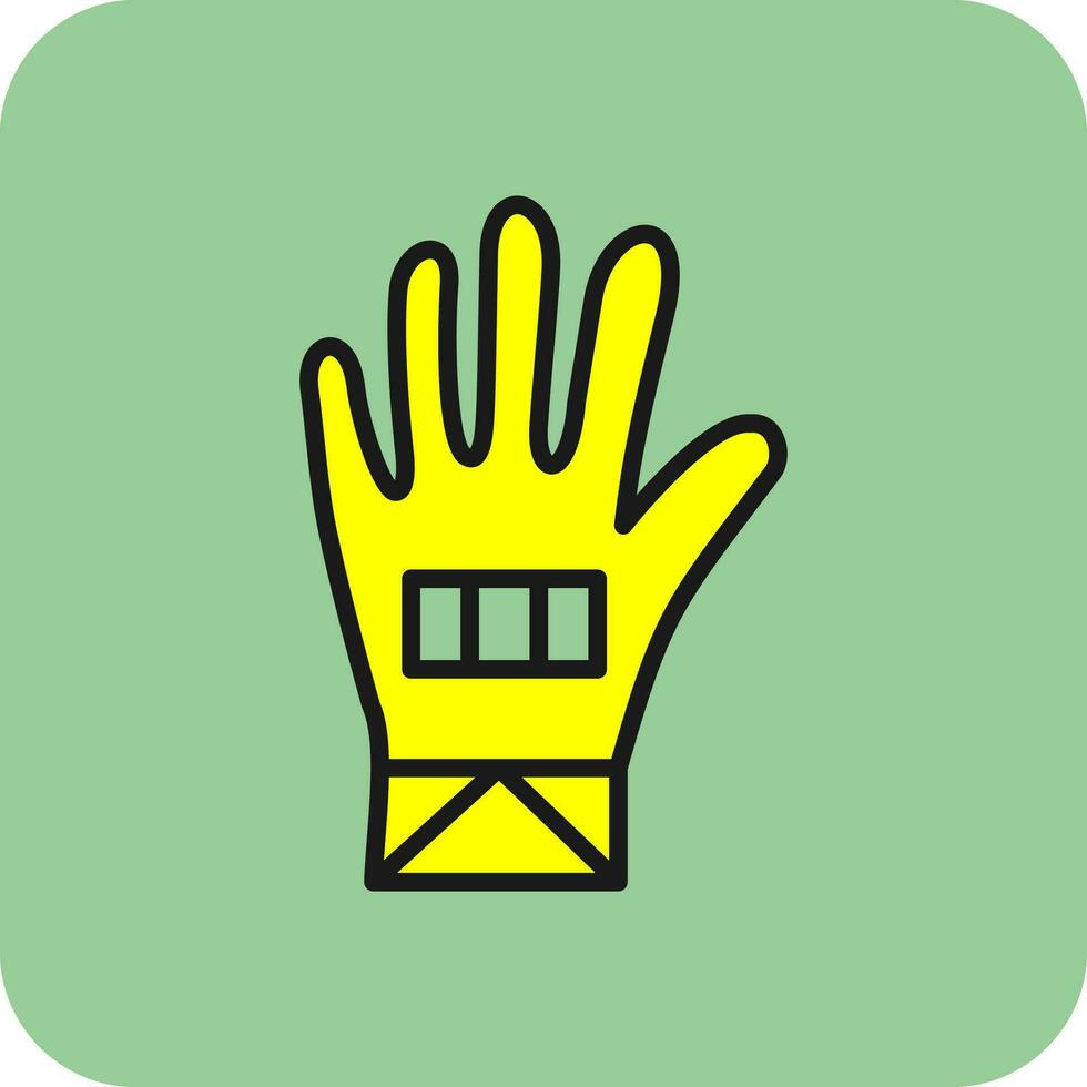 Glove Vector Icon Design