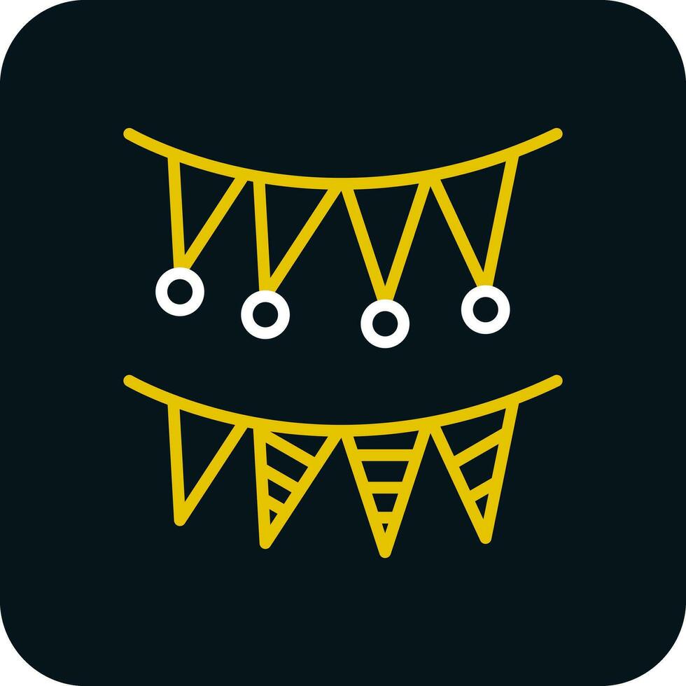 Garlands Vector Icon Design