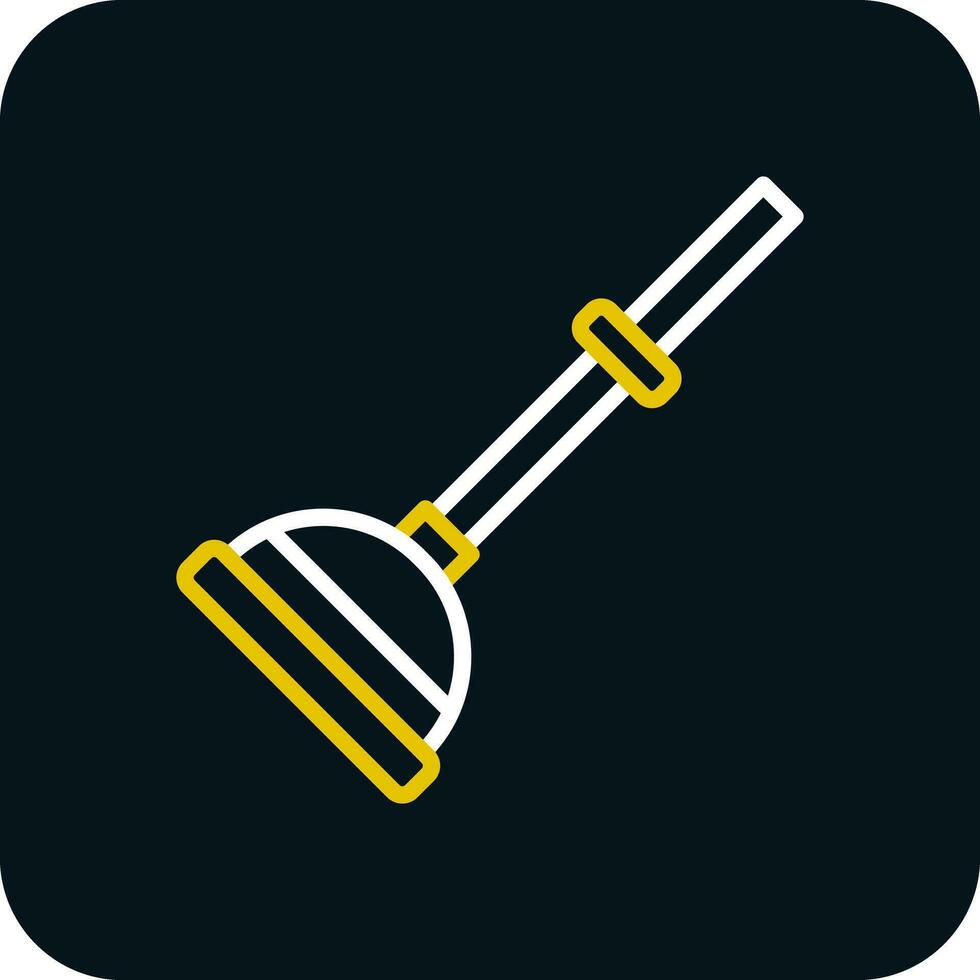 Plunger Vector Icon Design