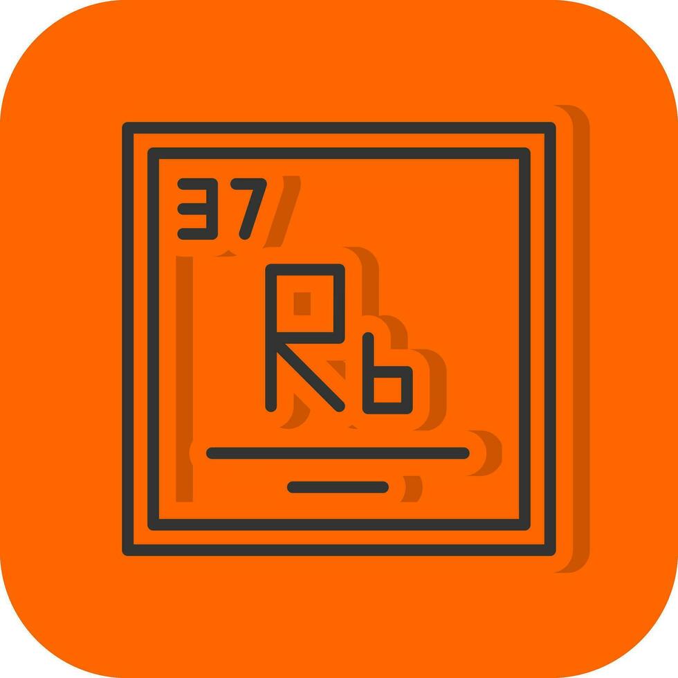 Rubidium Vector Icon Design