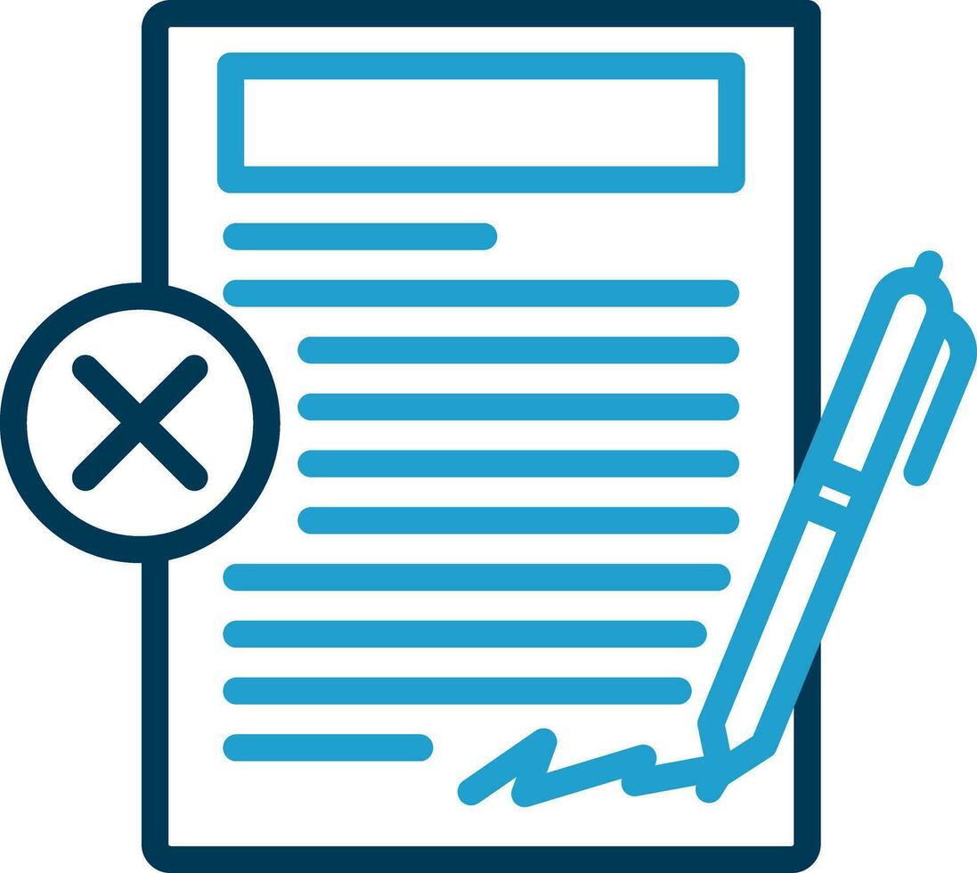 Disagreement Vector Icon Design
