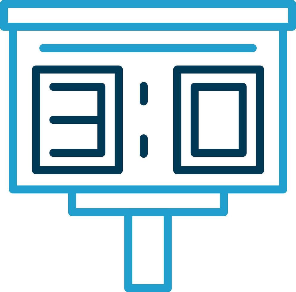 Score board Vector Icon Design