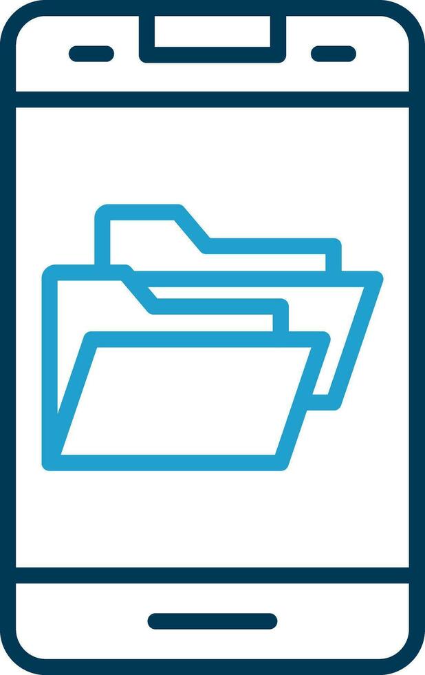 Folders Vector Icon Design