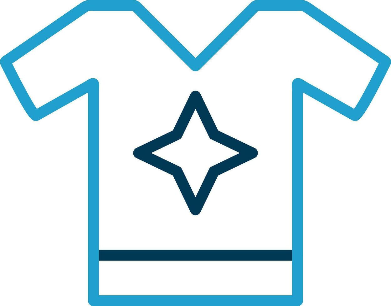 diseño de icono de vector de camisa