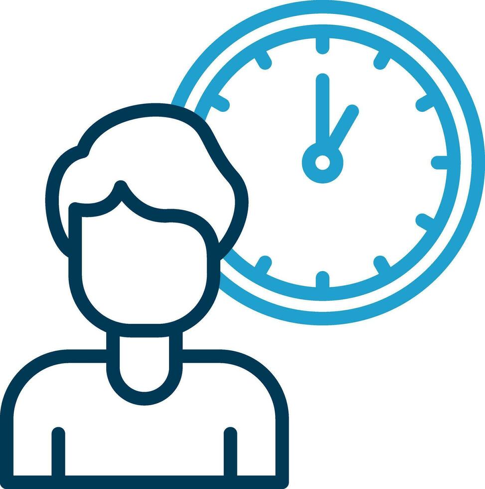 Working hours Vector Icon Design