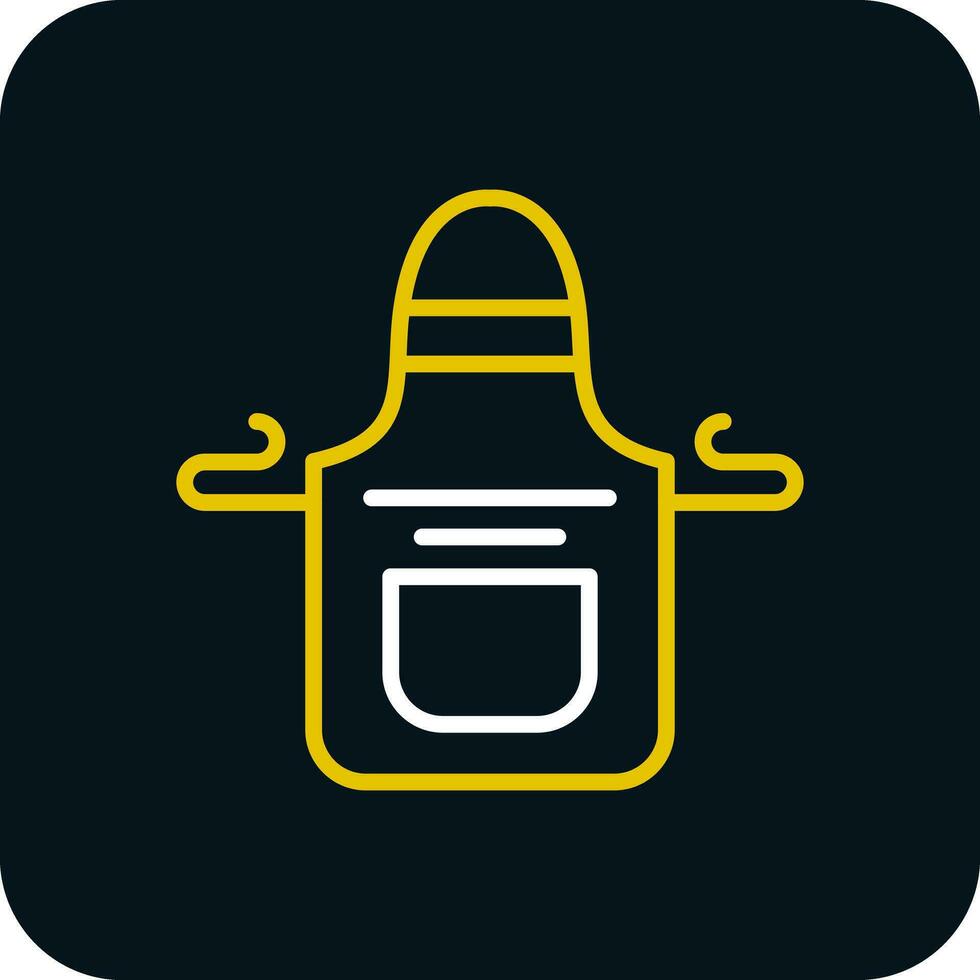 Apron Vector Icon Design