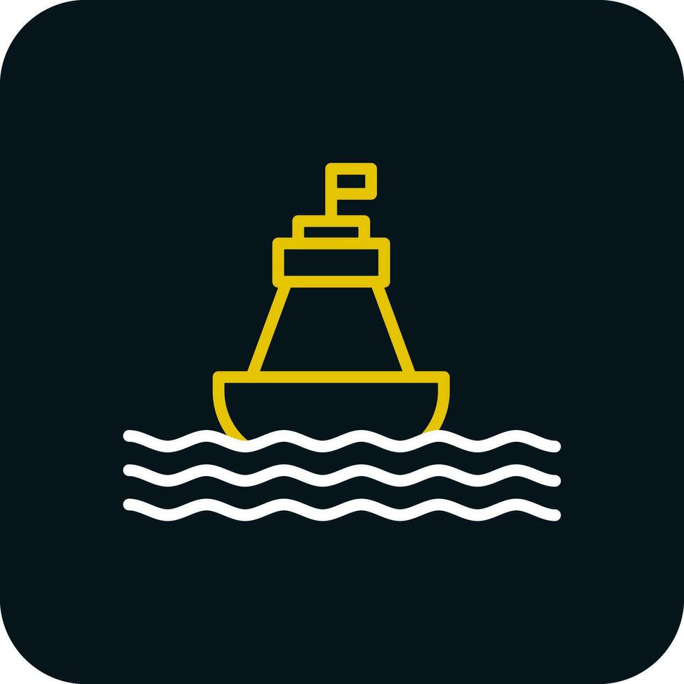 Buoy Vector Icon Design