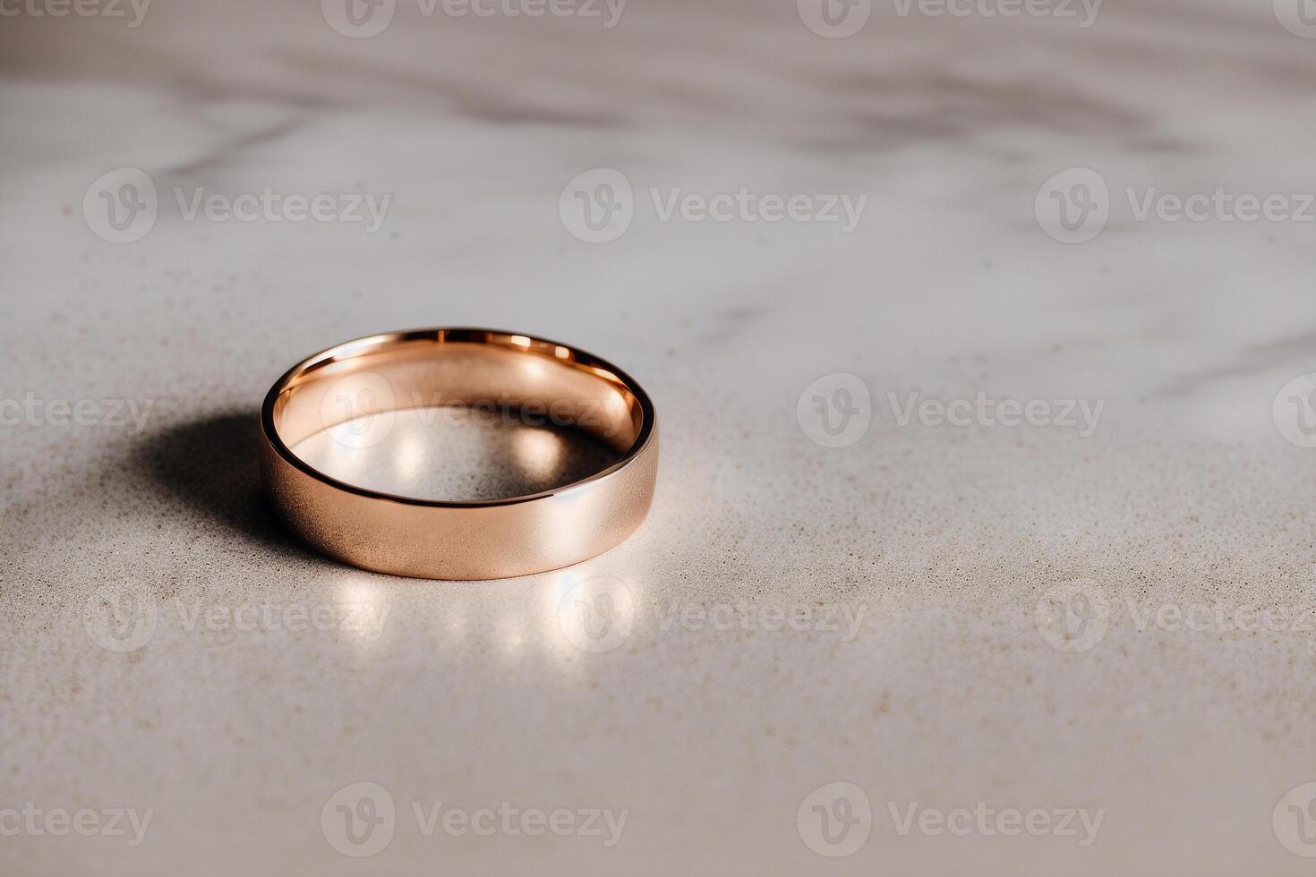 A beautiful wedding ring. Eternal Love. The Journey of Wedding Rings. photo