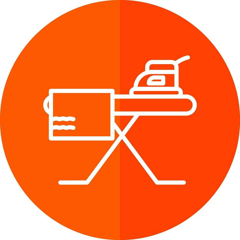 Ironing Vector Icon Design