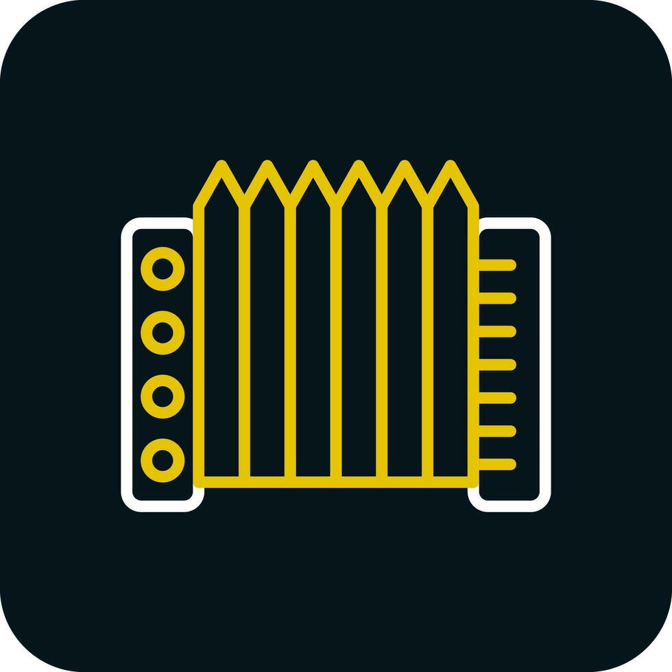 Accordion Vector Icon Design