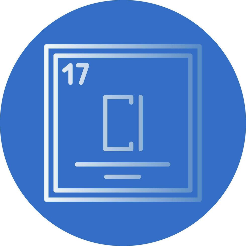 Chlorine Vector Icon Design