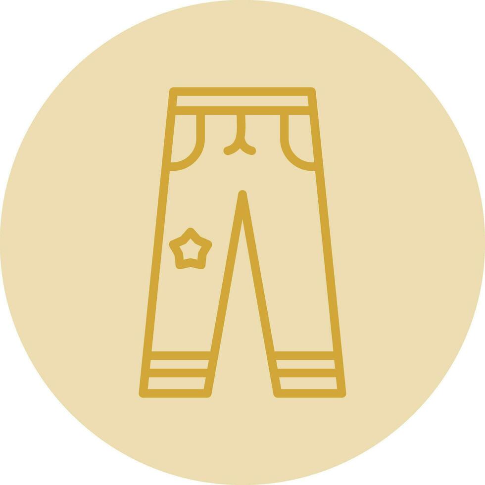 Pants Vector Icon Design