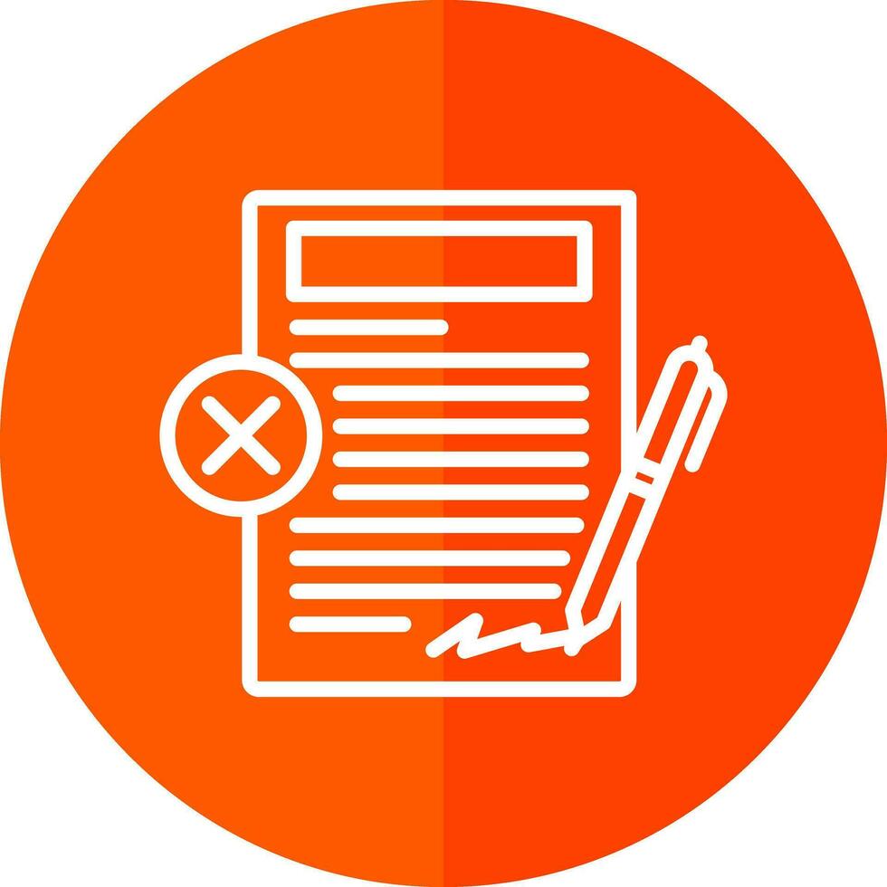 Disagreement Vector Icon Design