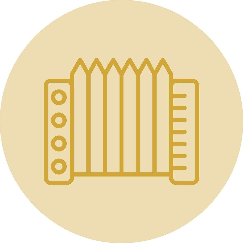 Accordion Vector Icon Design